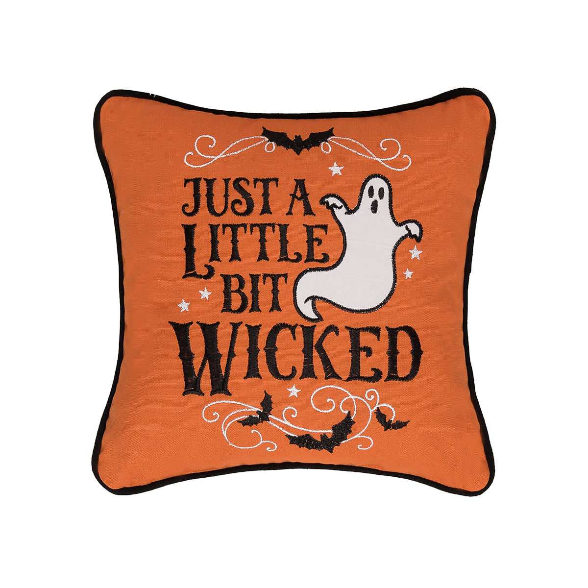 Little Bit Wicked Ghost Mini Pillow