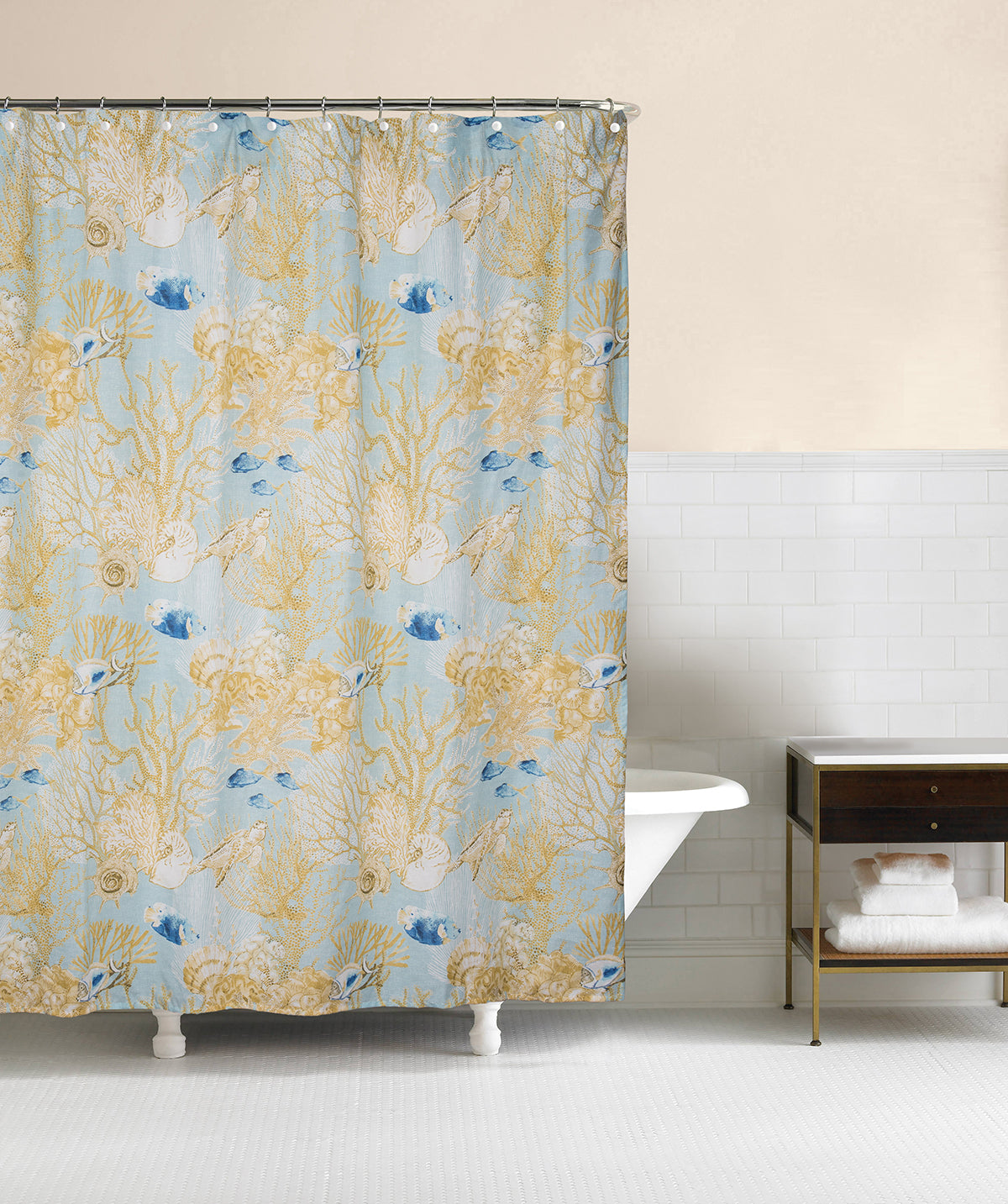 Belmont Reef Shower Curtain