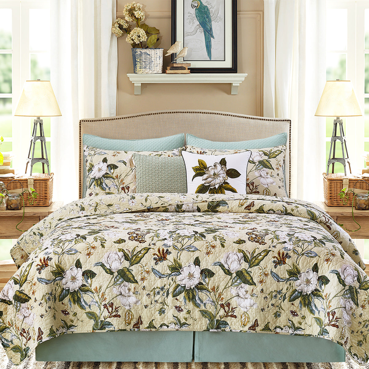 Garden Images Quilt Set