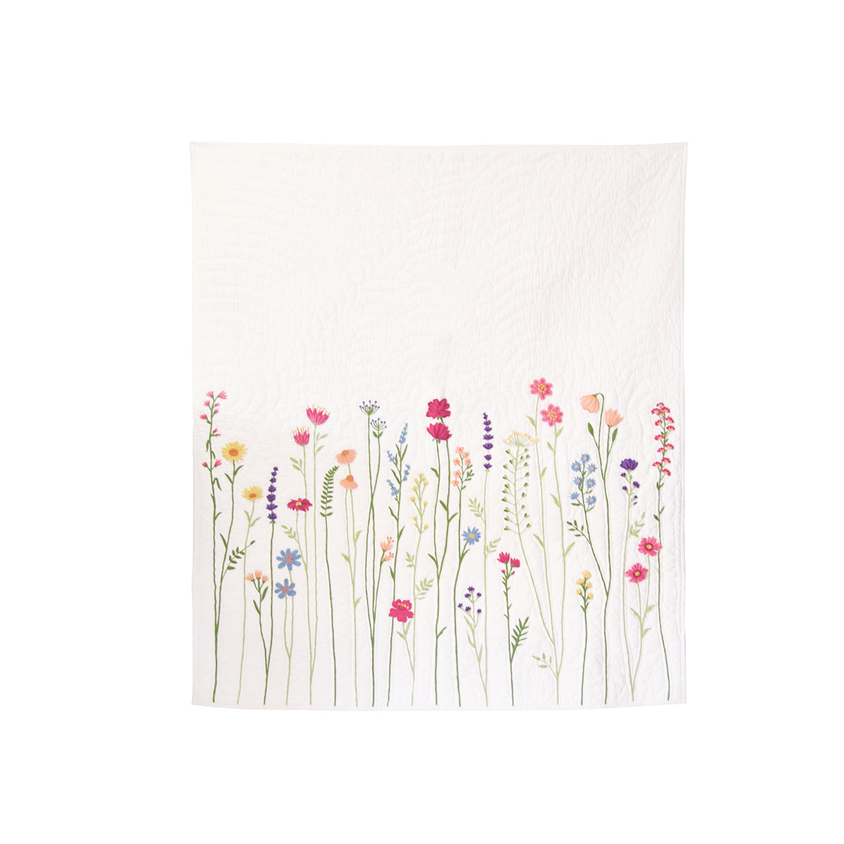 Botanical Field Throw