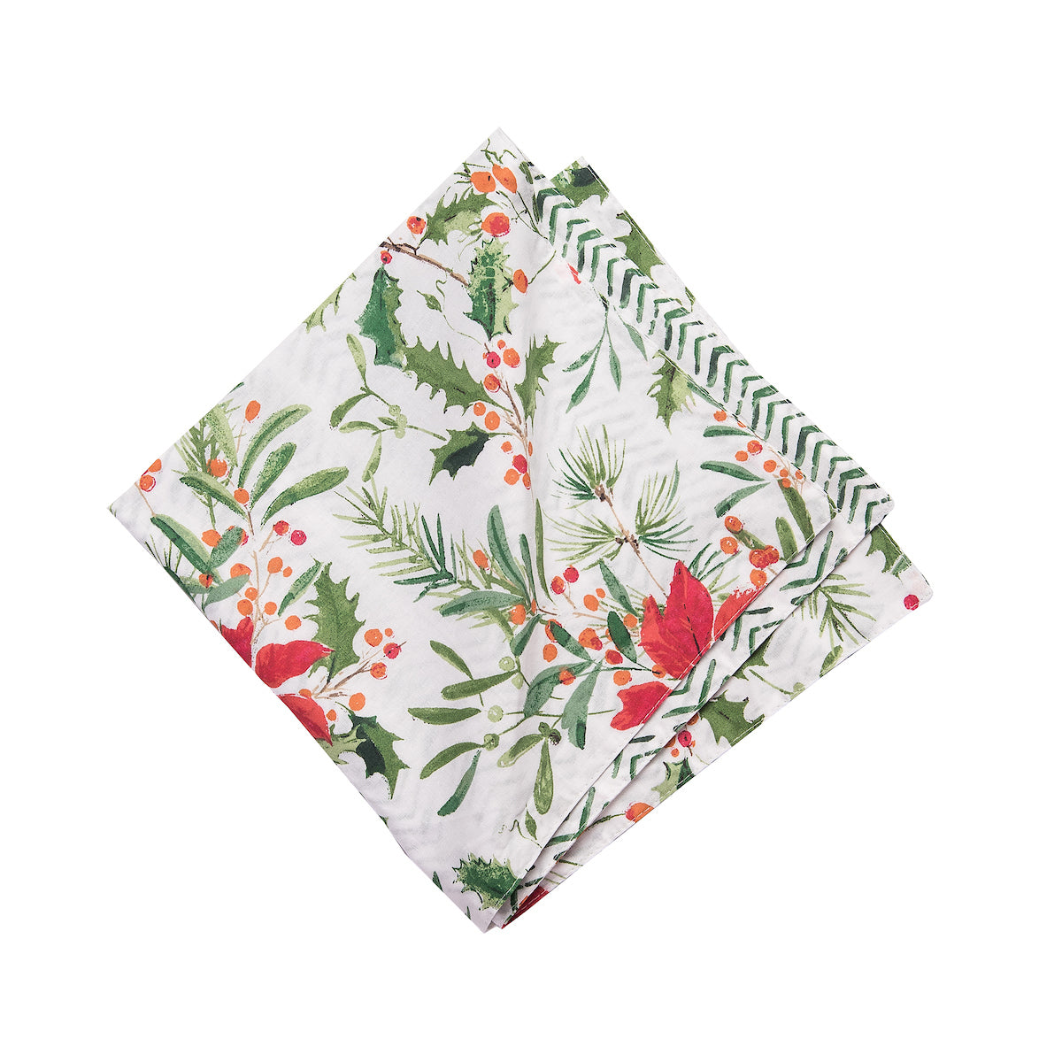Silvia Poinsettia Table Linens