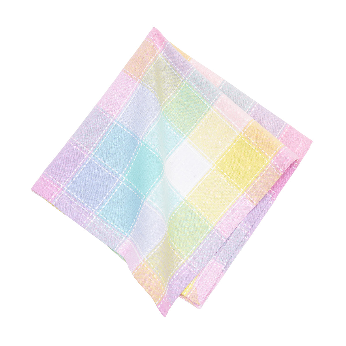 Hana Color Block Plaid Table Linens