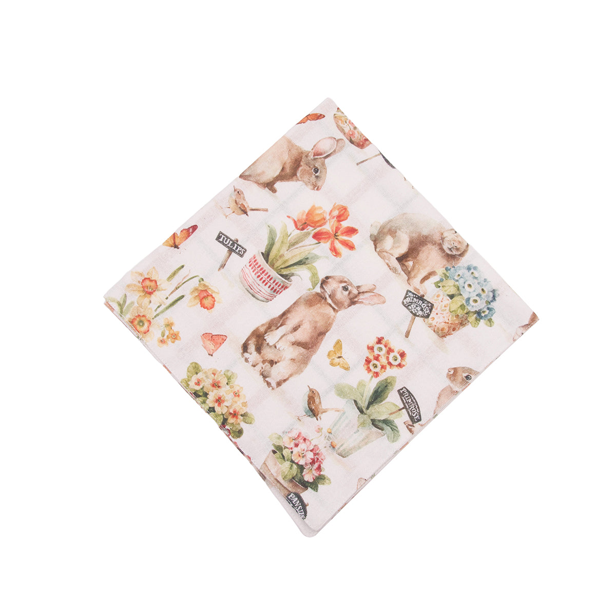 Little Garden Bunnies Table Linens