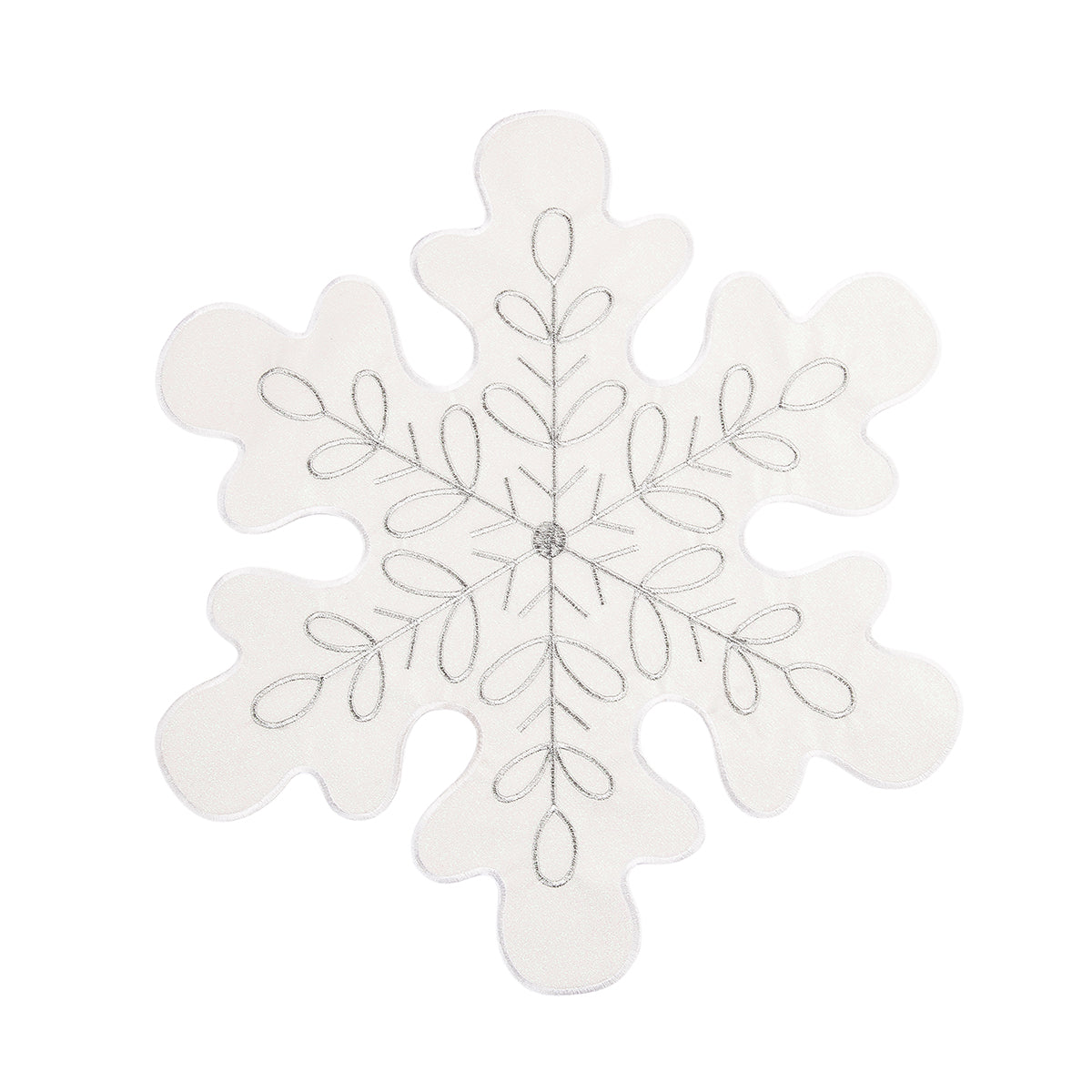 Sparkle Snowflake Table Linens