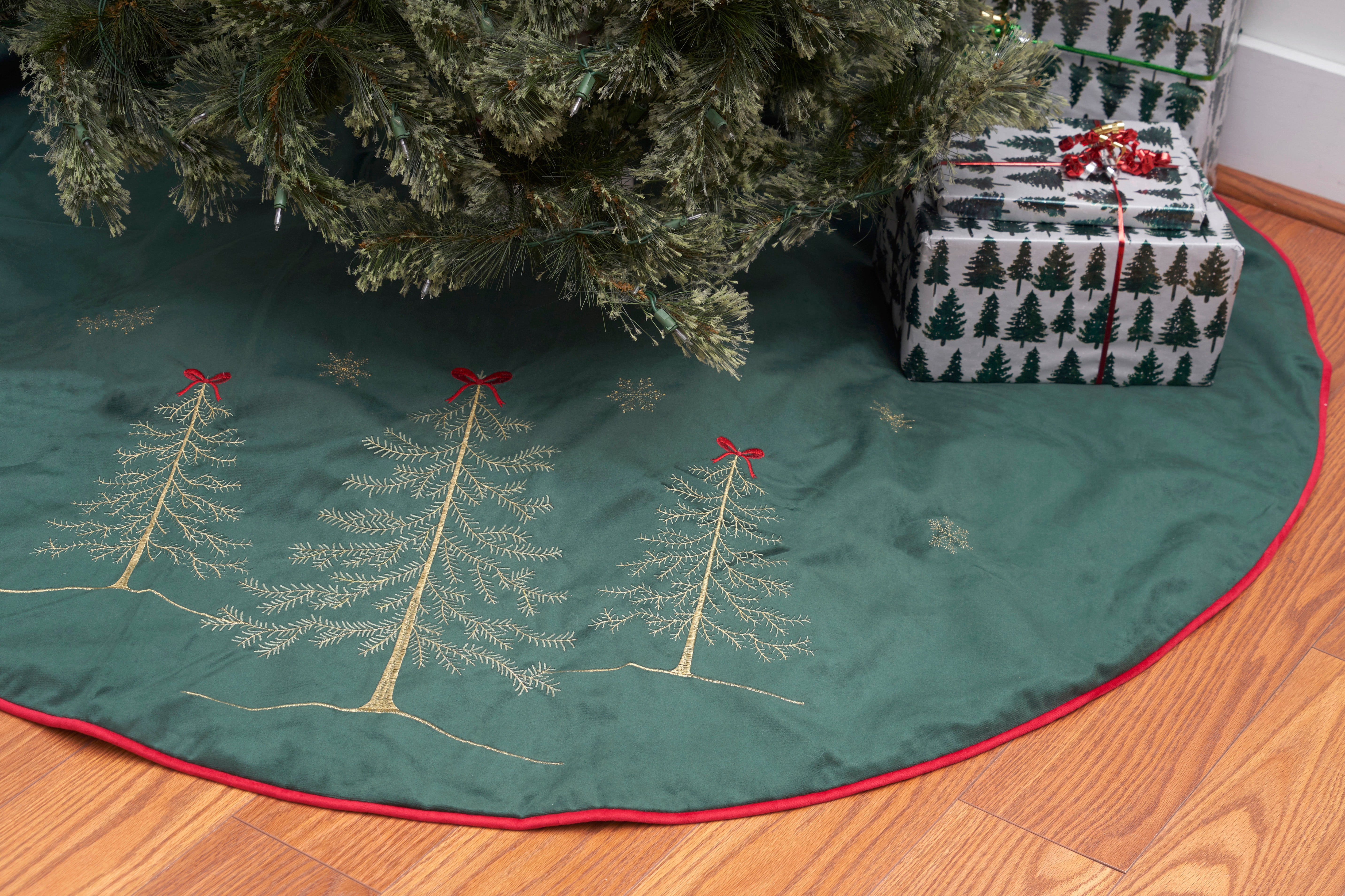 Christmas Tree Forest Tree Skirt