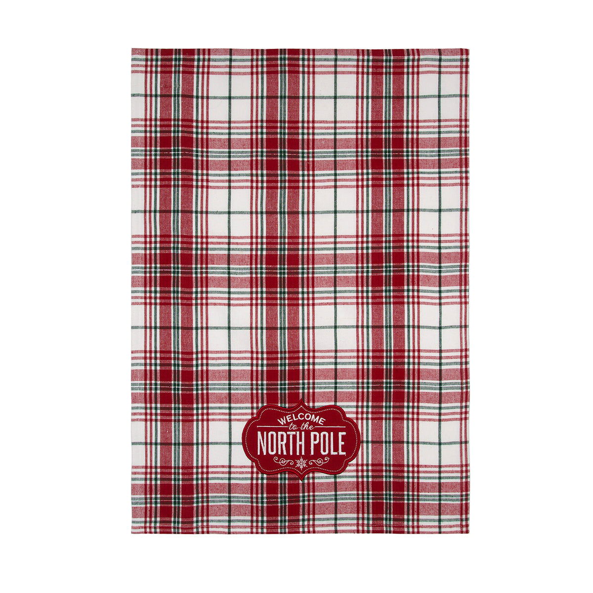 Welcome North Pole Kitchen Towel