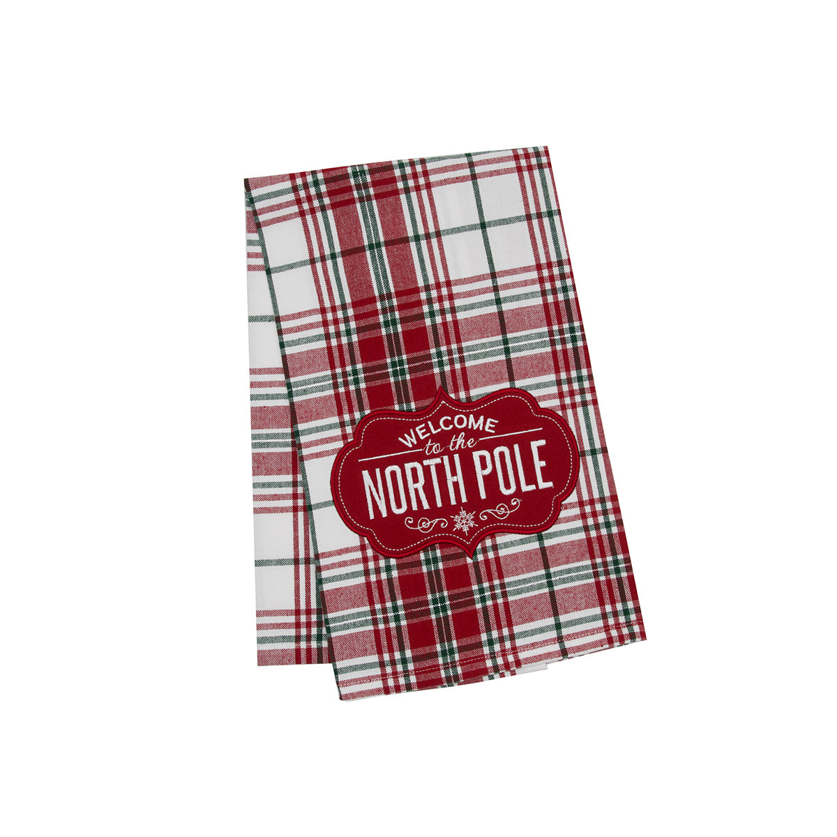Welcome North Pole Kitchen Towel