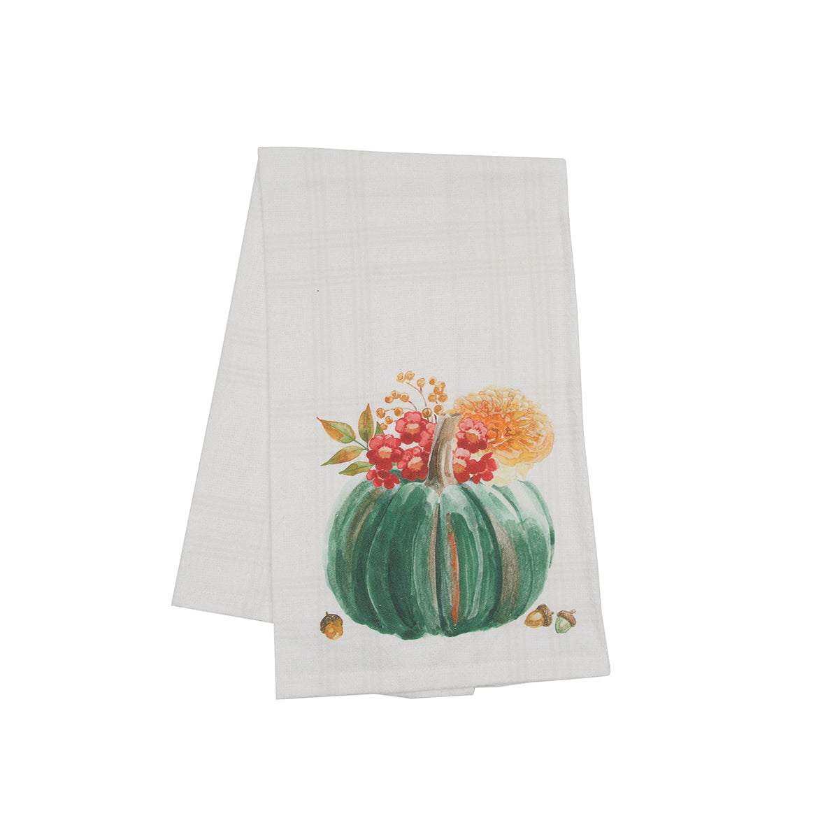 Teal Pumpkin Harvest Kitchen Towel