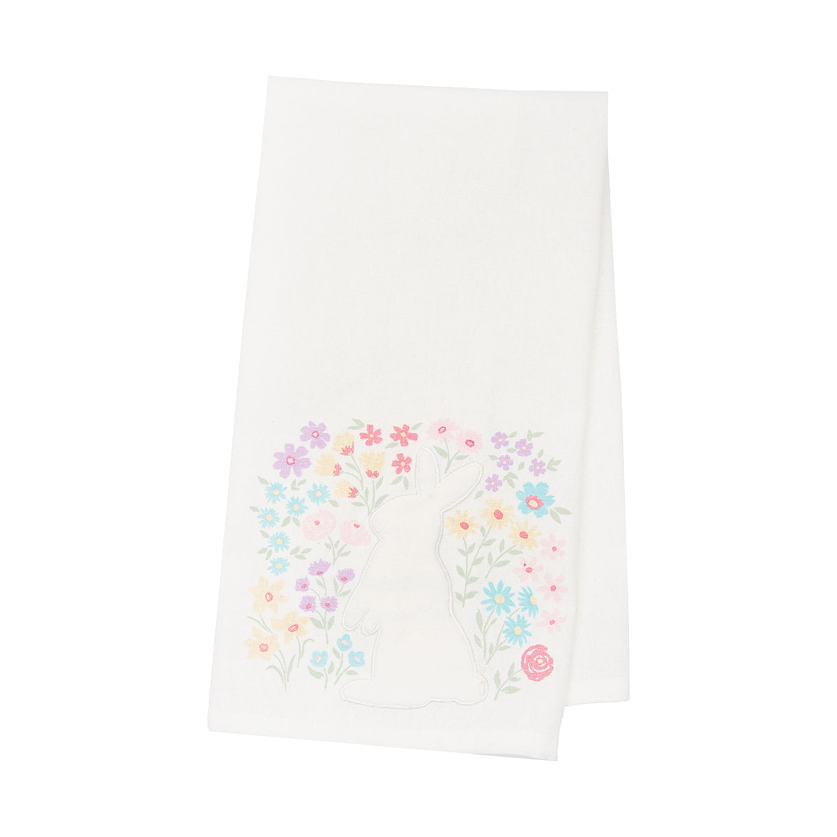 Bunnies & Blooms Kitchen Towel