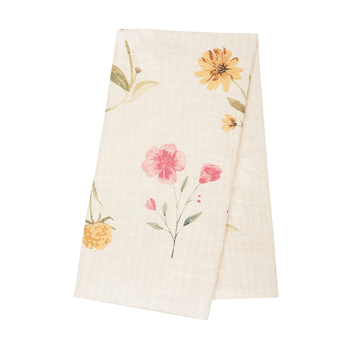April Showers Floral Kitchen Towel