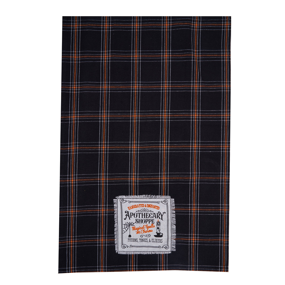 Apothecary Shoppe Plaid Kitchen Towel