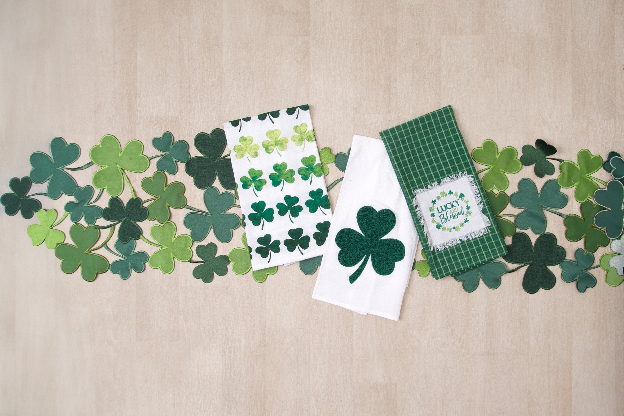 Clover Cutwork Runner