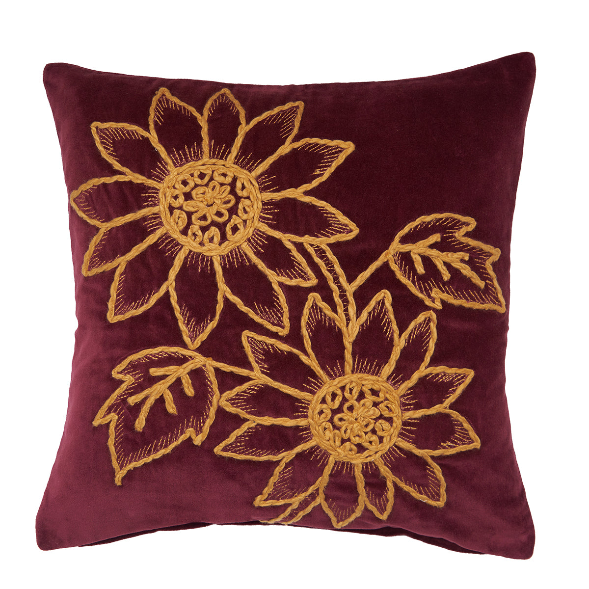 Sunflower Harvest Pillow