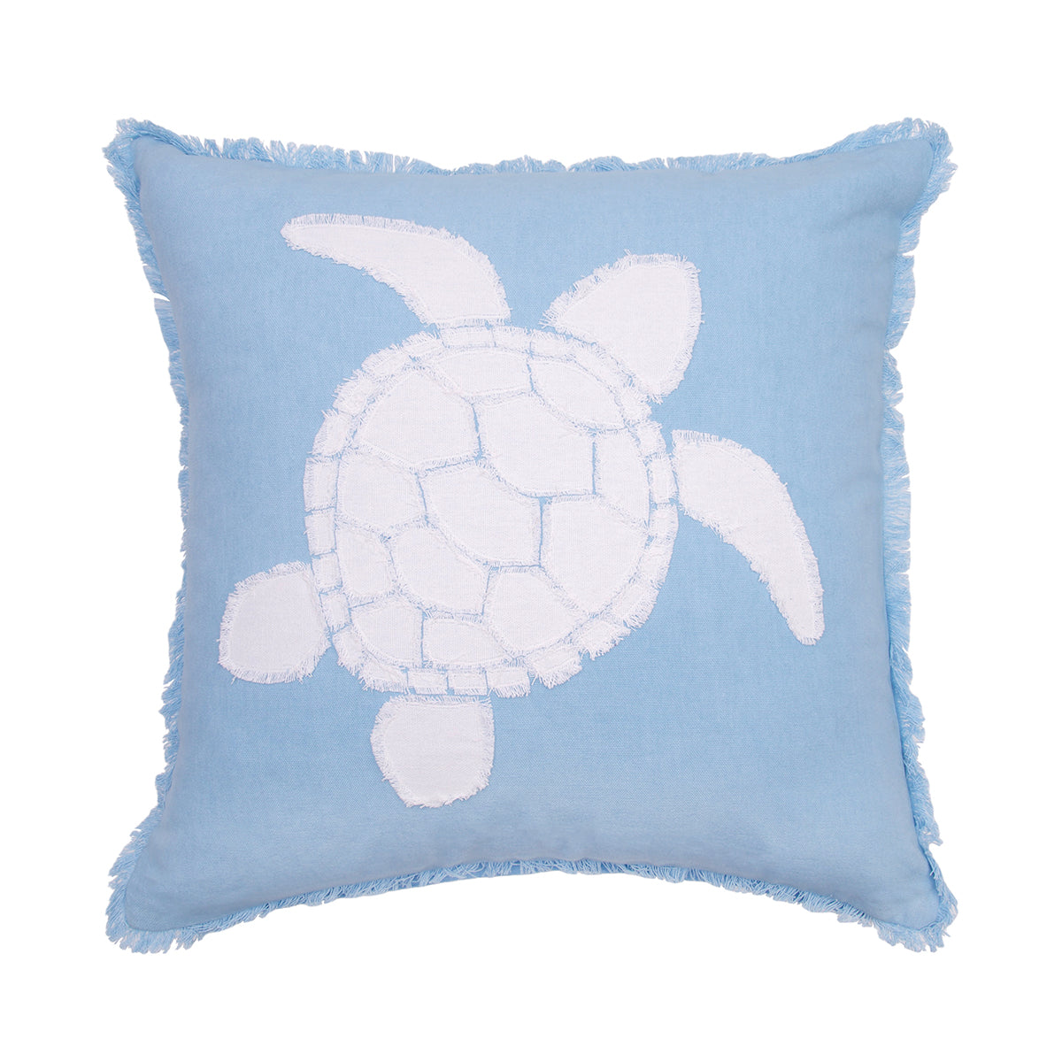 Blue Turtle Pillow