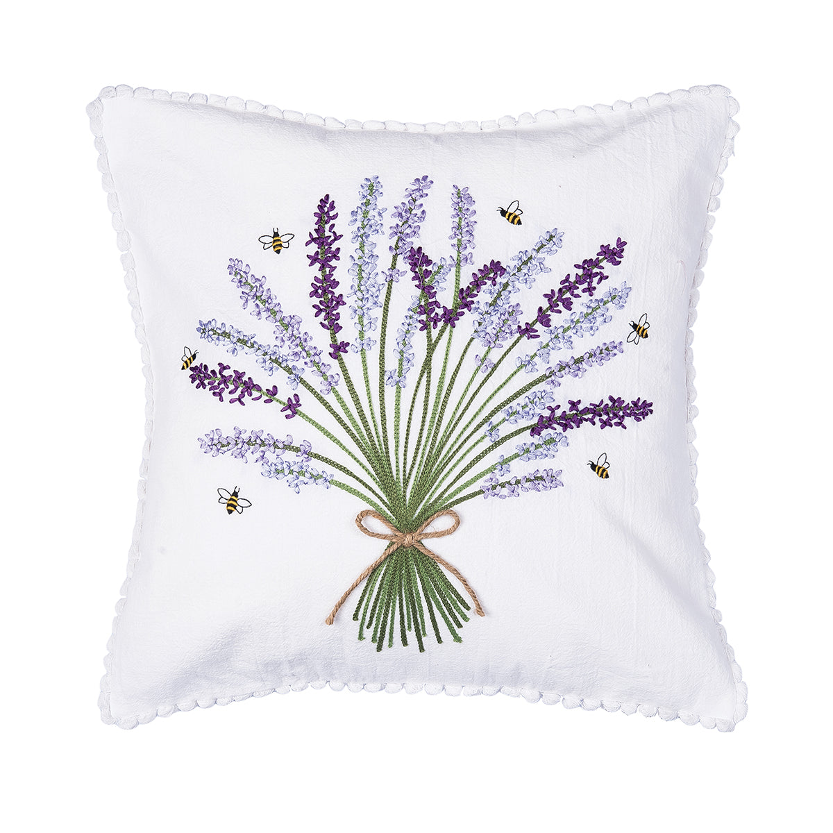 Lavender Bouquet Pillow