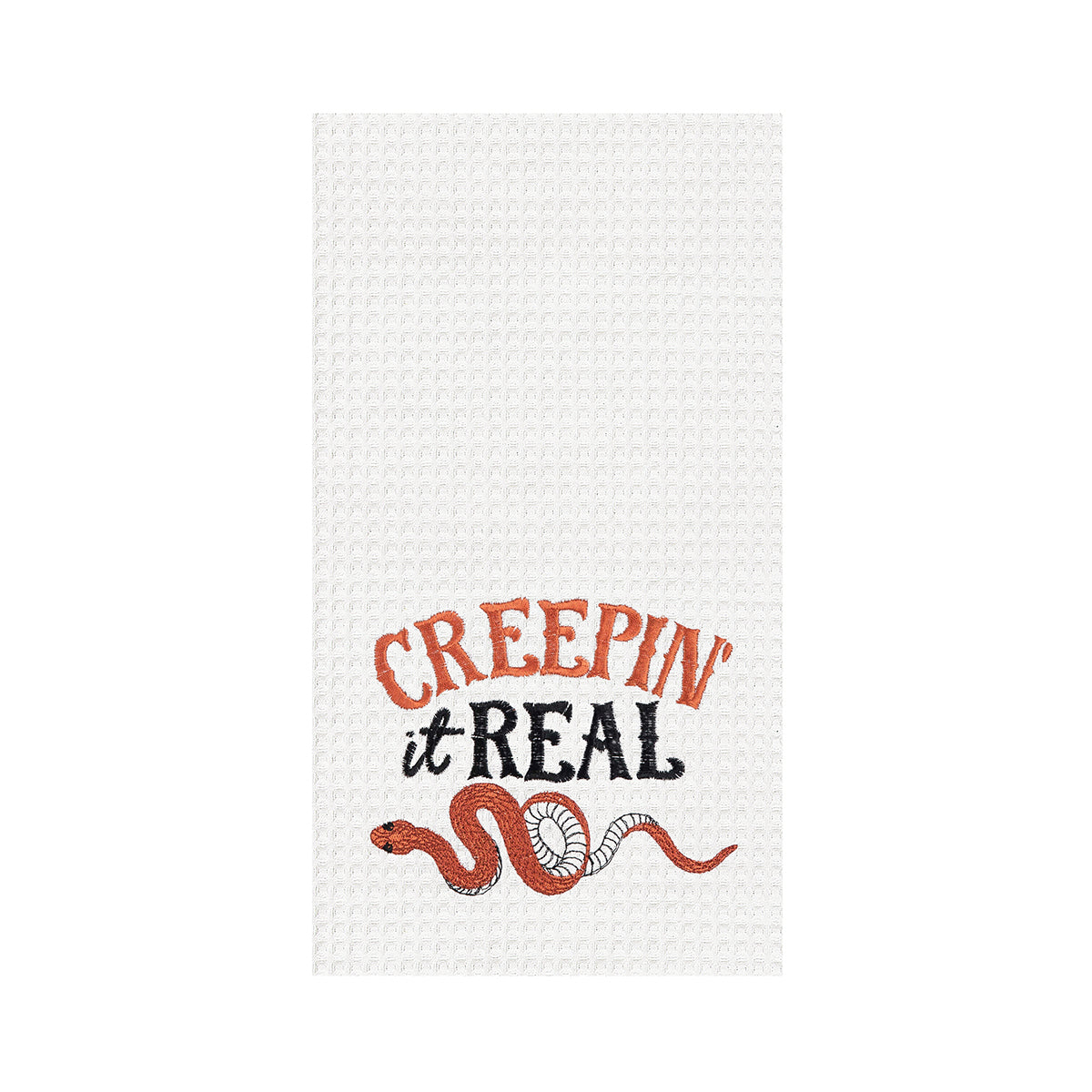 Creepin' It Real Snake Kitchen Towel