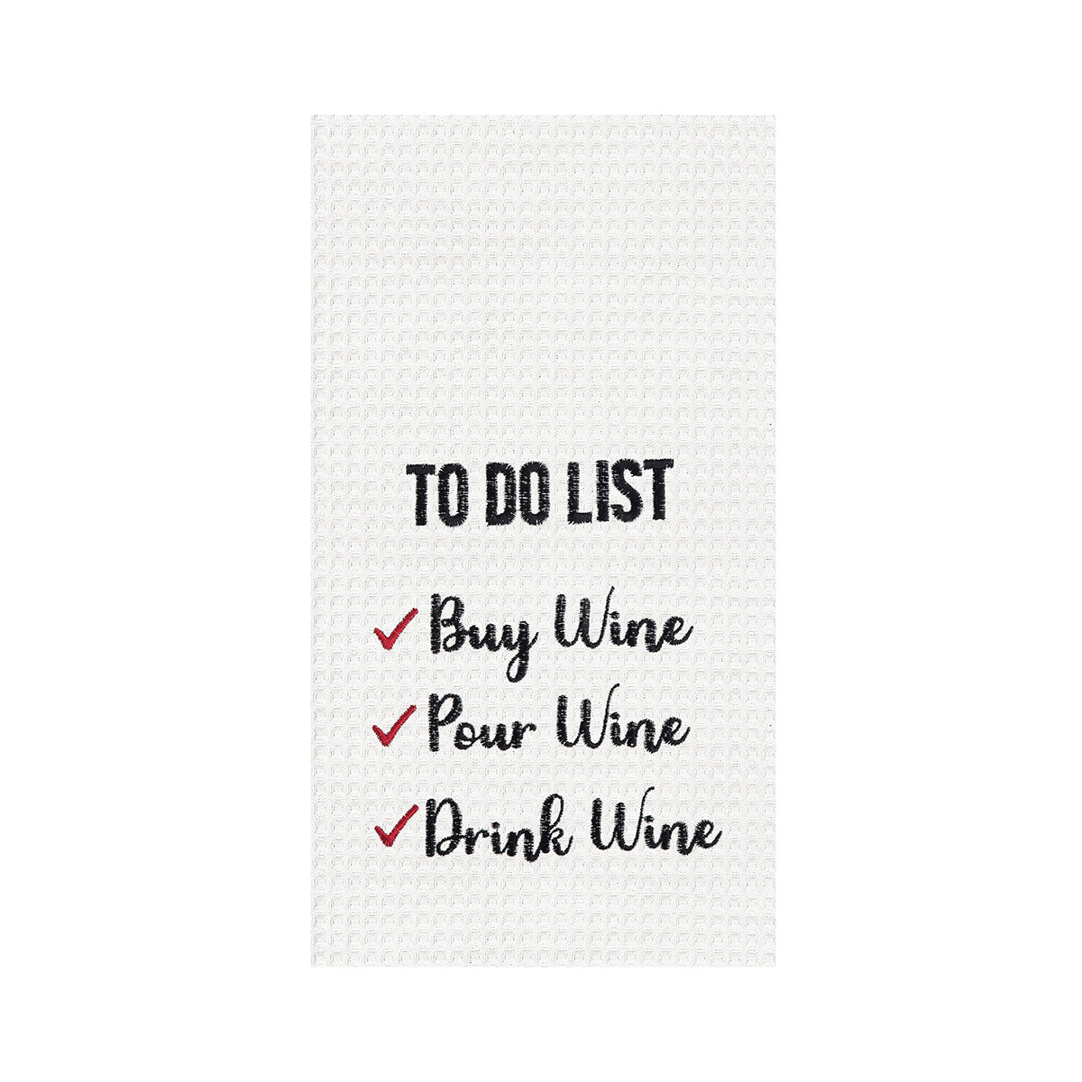 To Do List Kitchen Towel