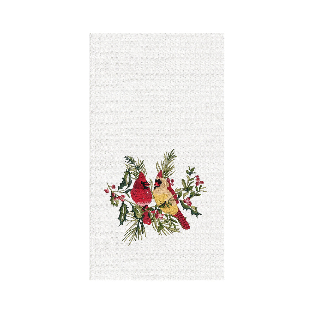 Cardinal Duo Berry Botanical Kitchen Towel