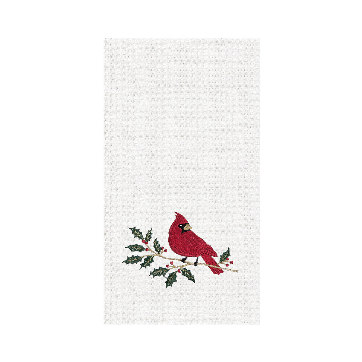Cardinal Holly Kitchen Towel