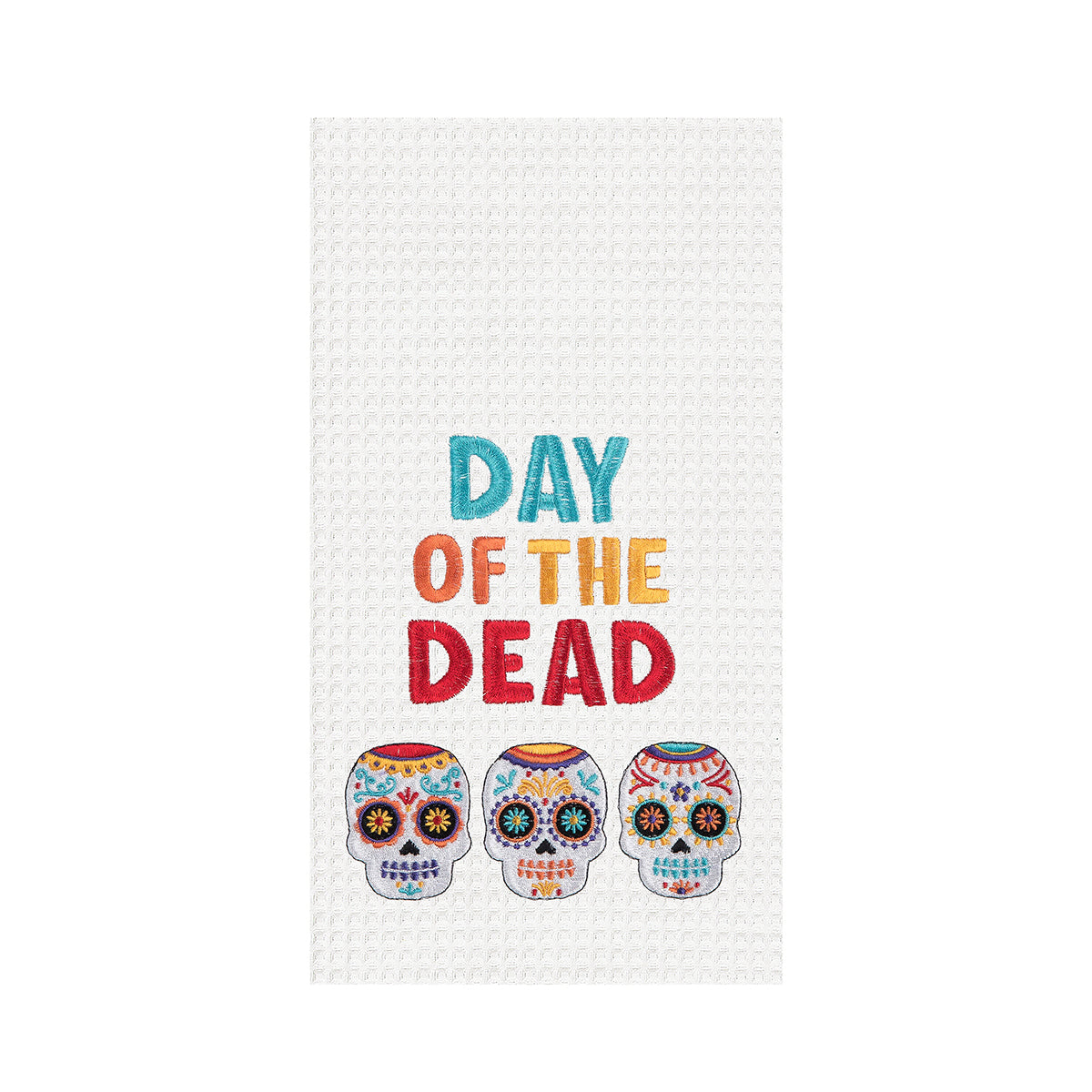 Day of The Dead Skull Trio Kitchen Towel