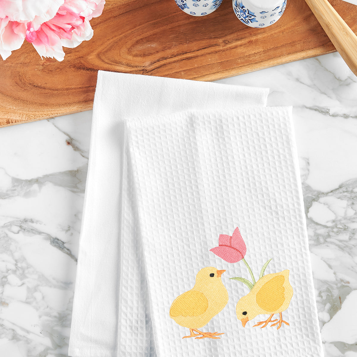 Chicks & Tulip Kitchen Towel