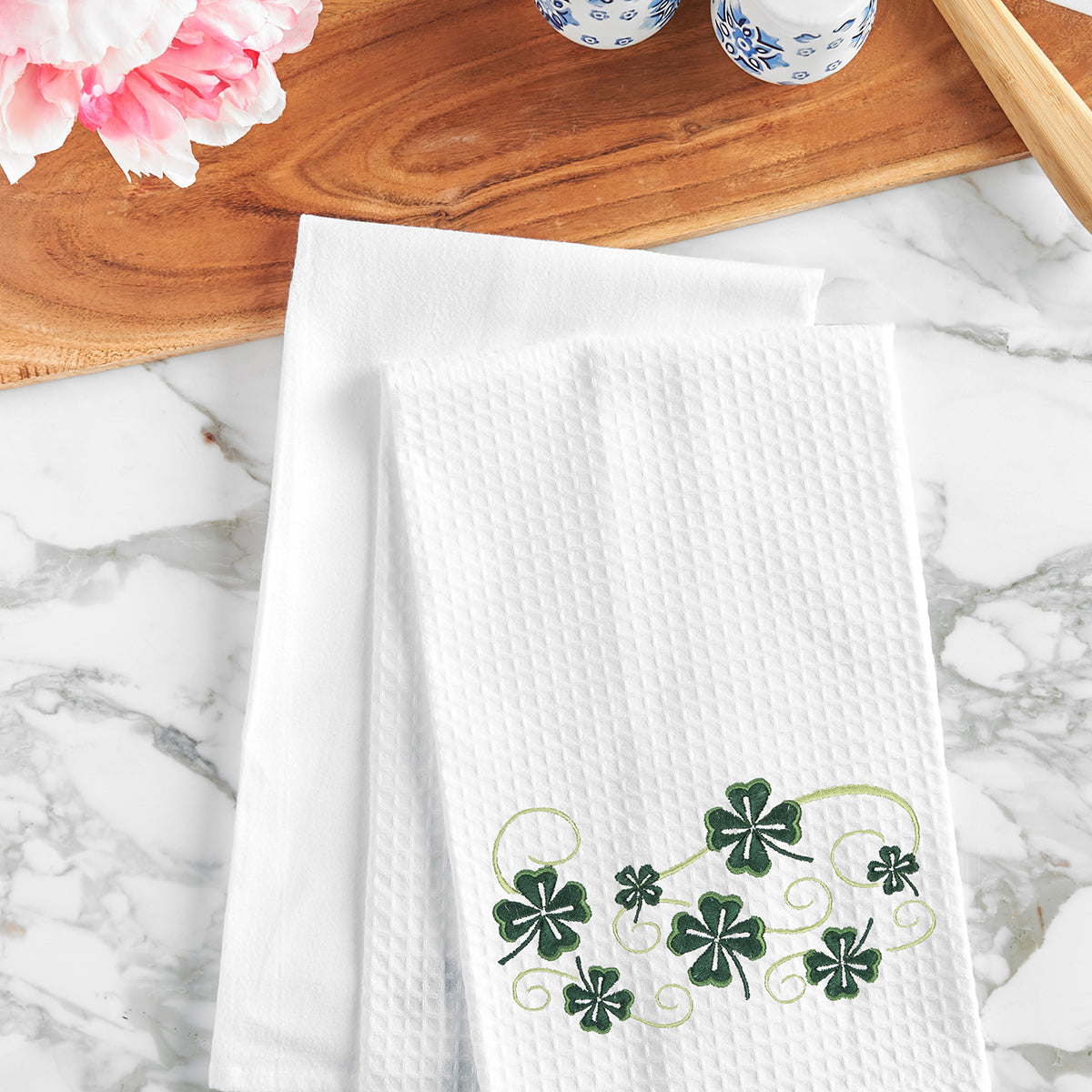 St. Patty's Scroll Kitchen Towel
