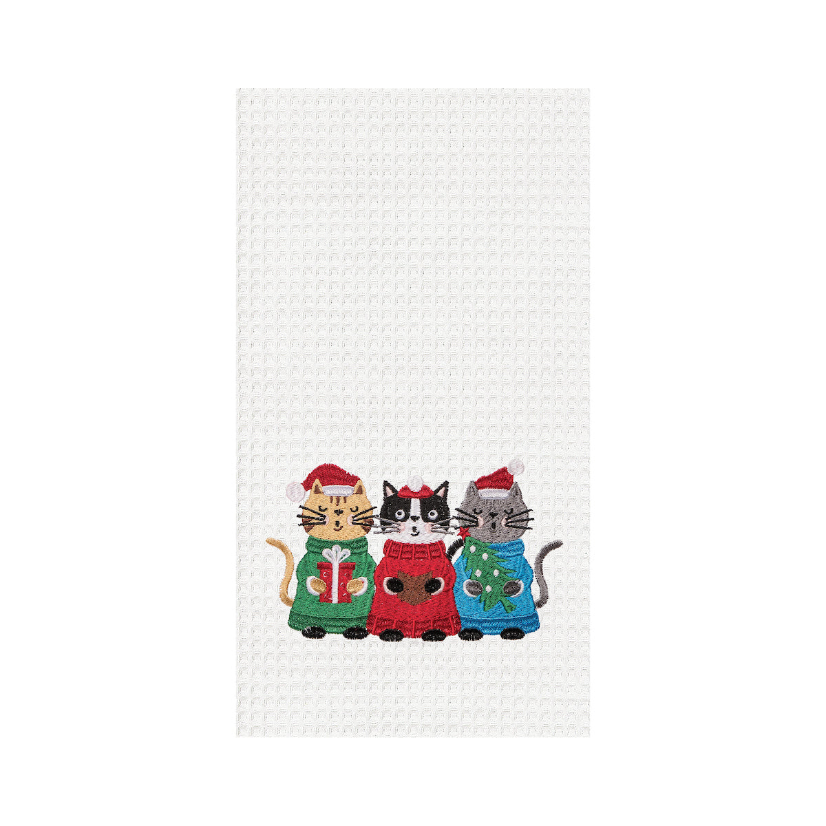 Caroling Cats Kitchen Towel