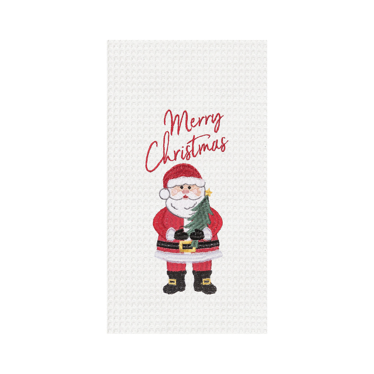 Merry Christmas Santa Kitchen Towel