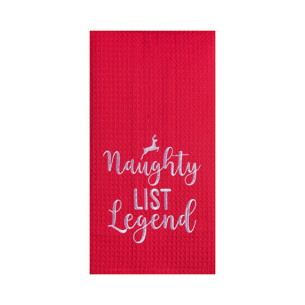 Naughty List Legend Kitchen Towel