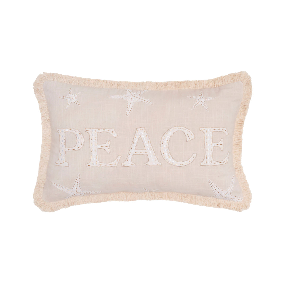 Golden Coast Peace Pillow