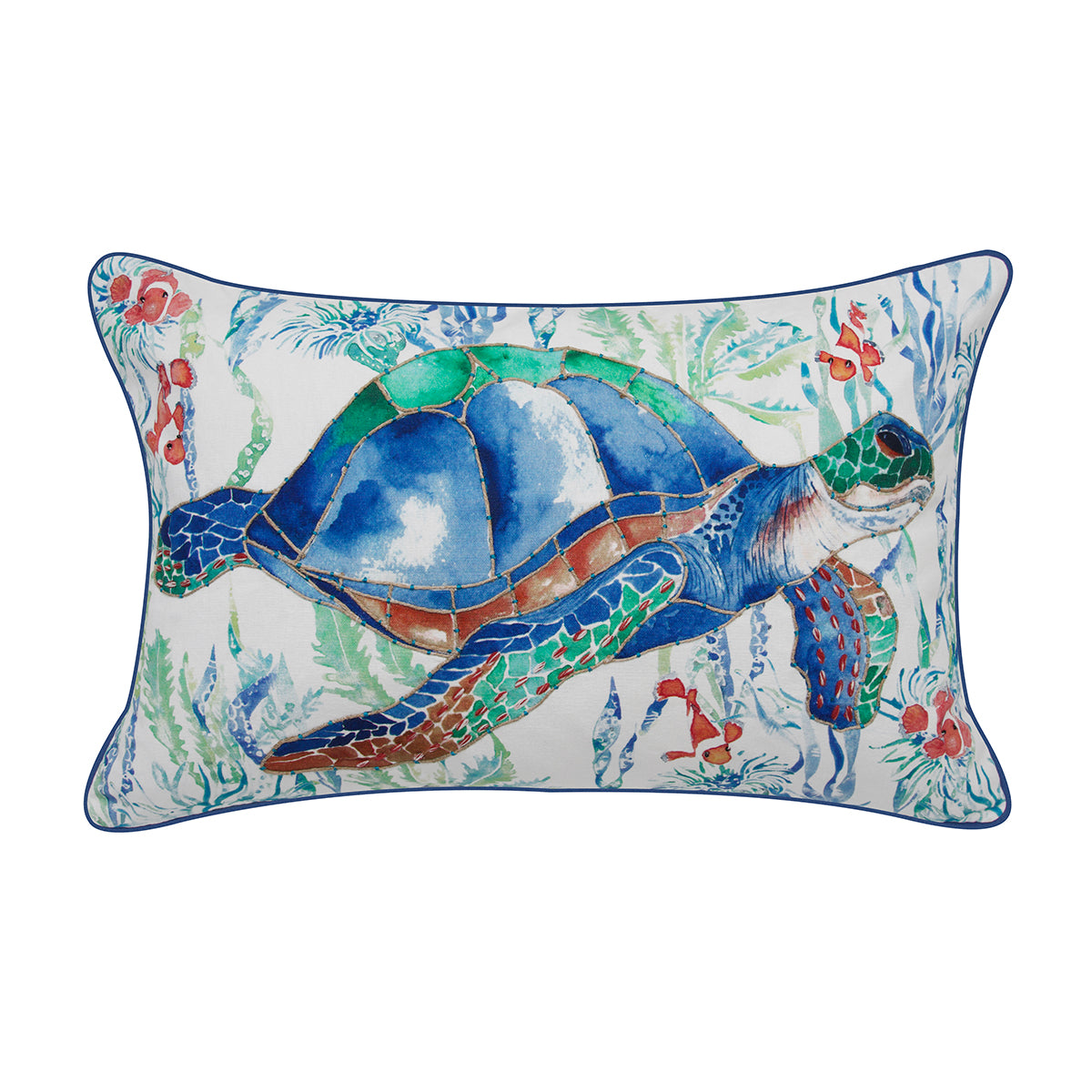 C&F Home Nautical Turtle Pillow - Thumbnail 4
