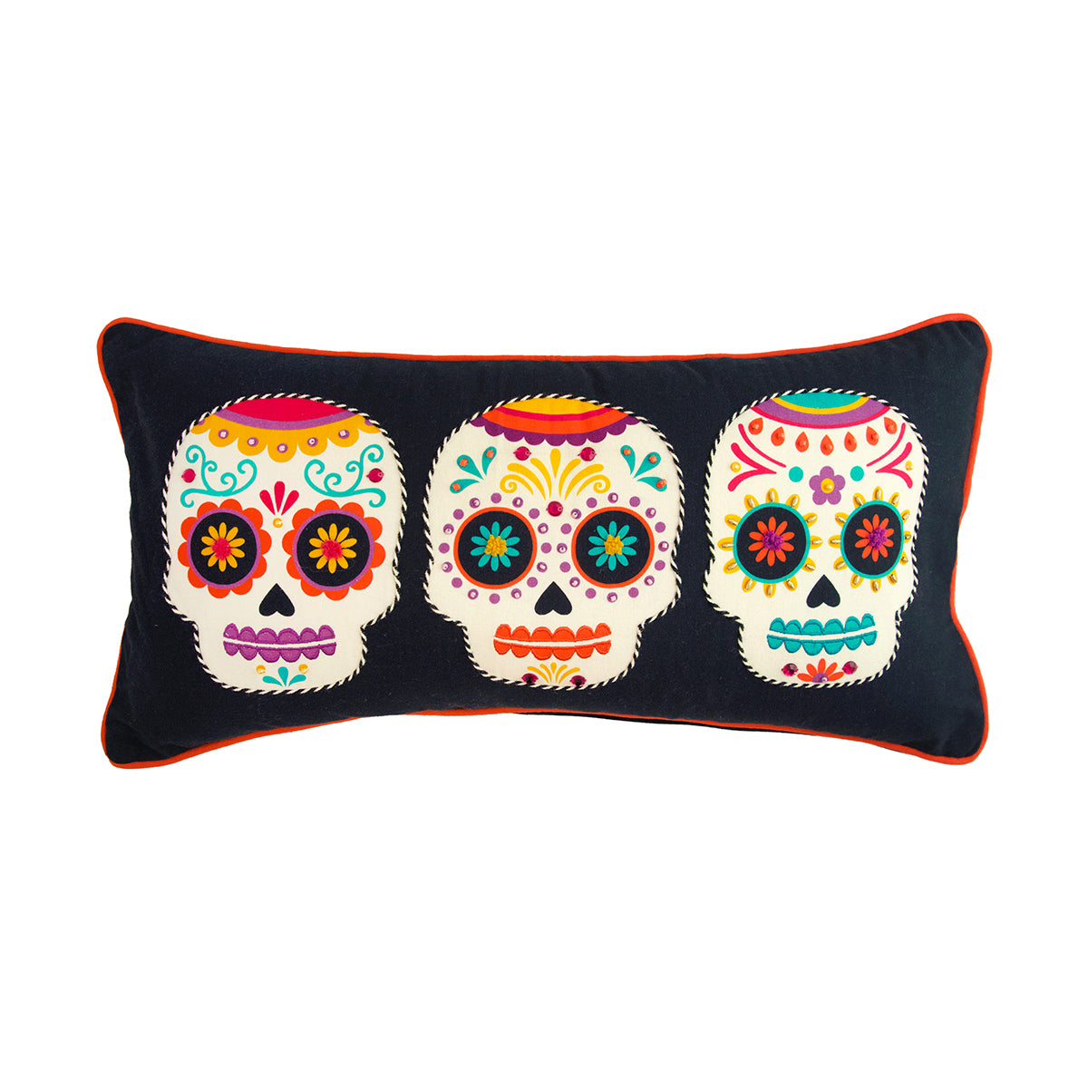 Sugar Skull Trio Pillow