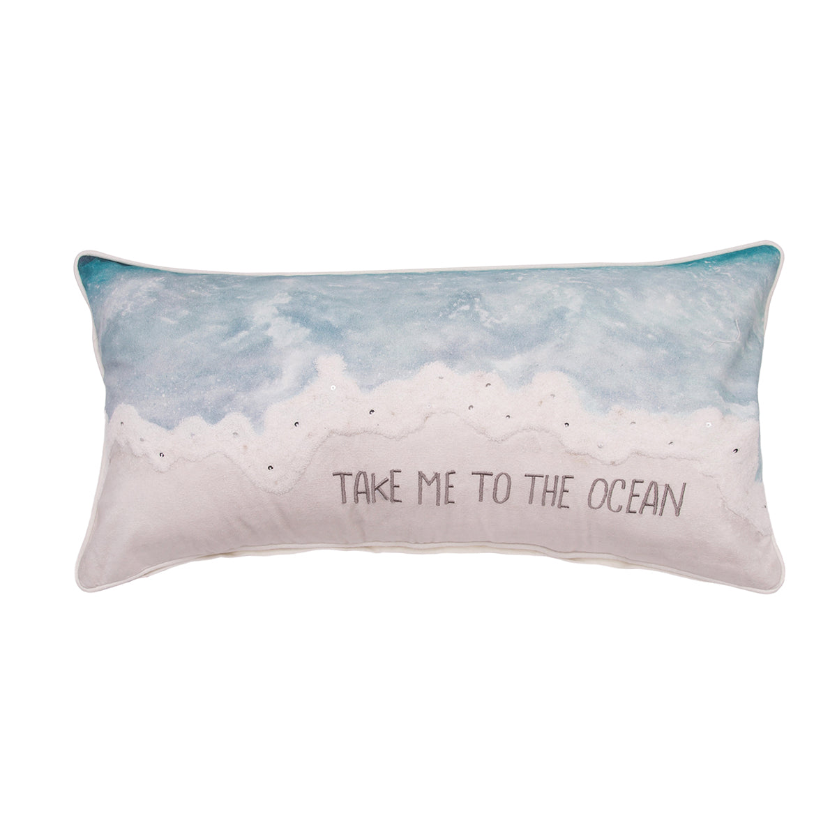 Take Me To The Ocean Pillow