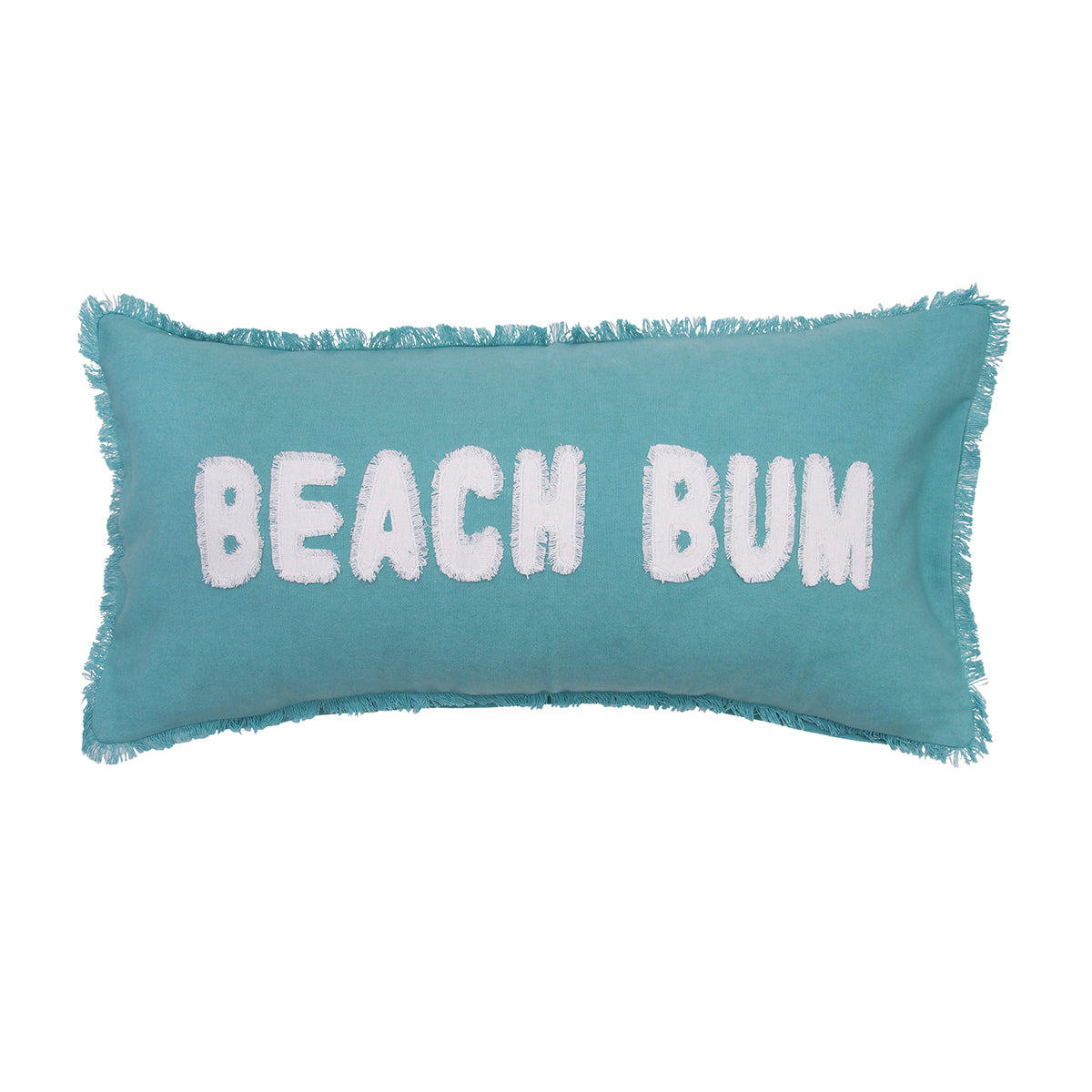Aqua Beach Bum Pillow
