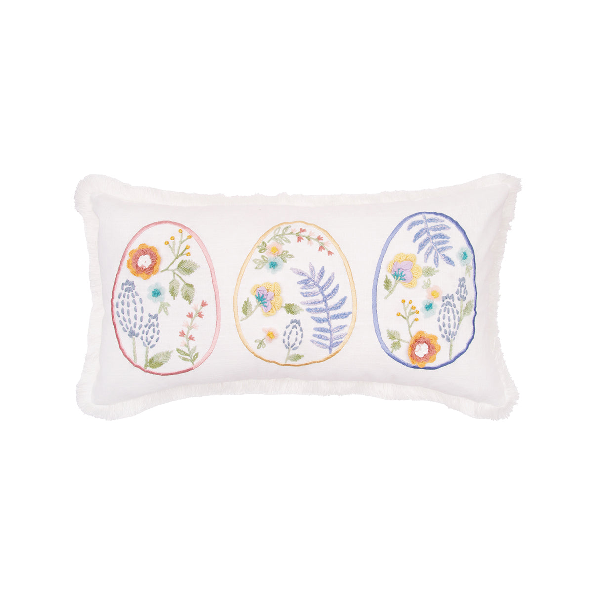 Rosebud Easter Egg Pillow