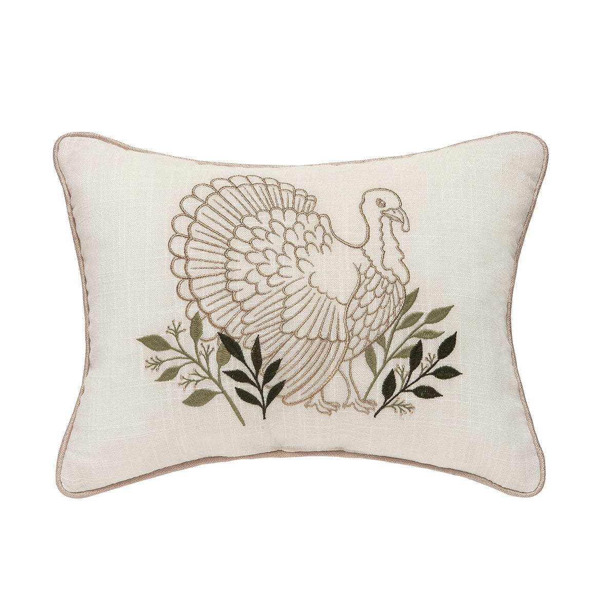 Botanical Turkey Pillow
