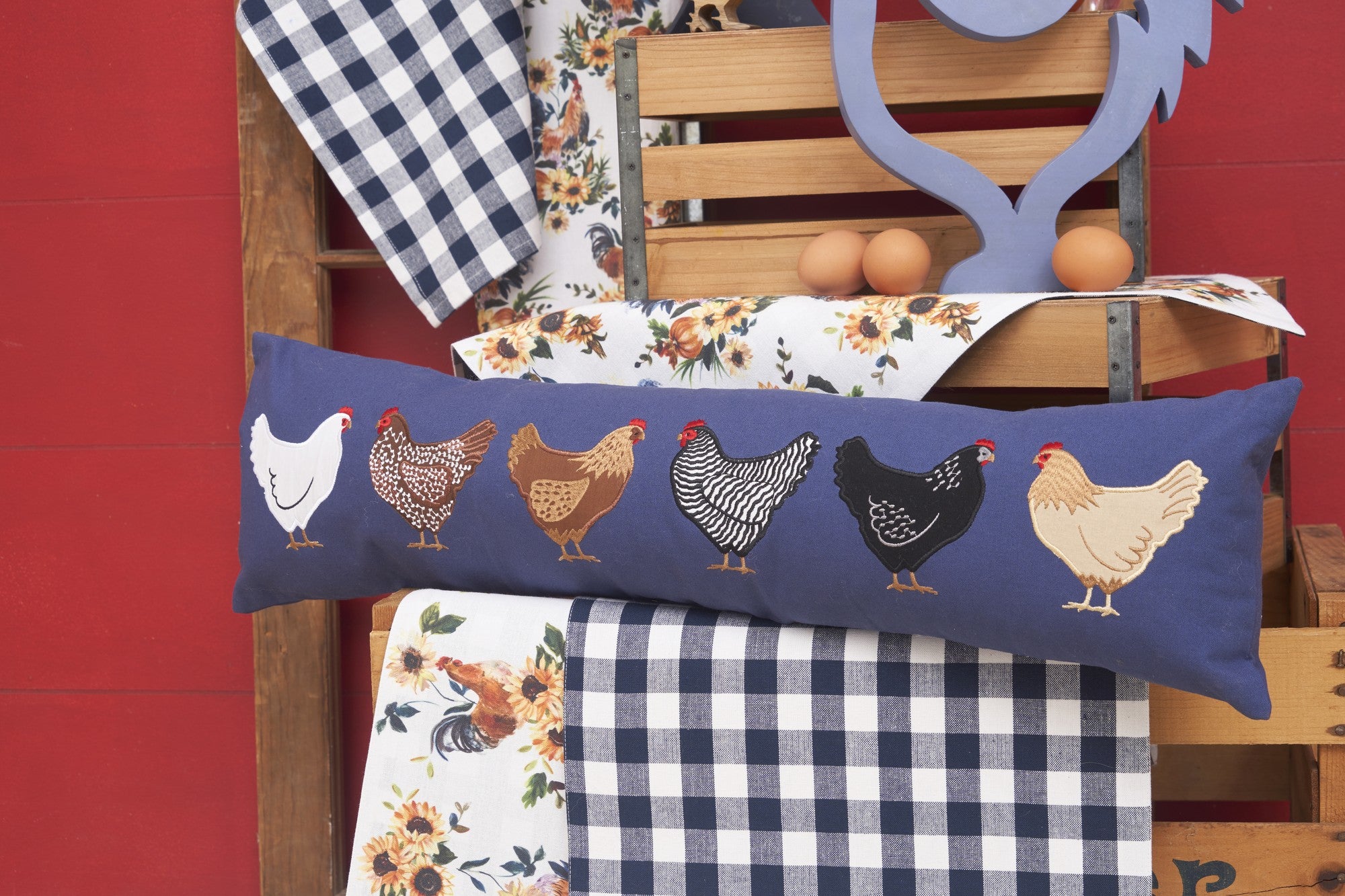 Chicken Breeds Pillow