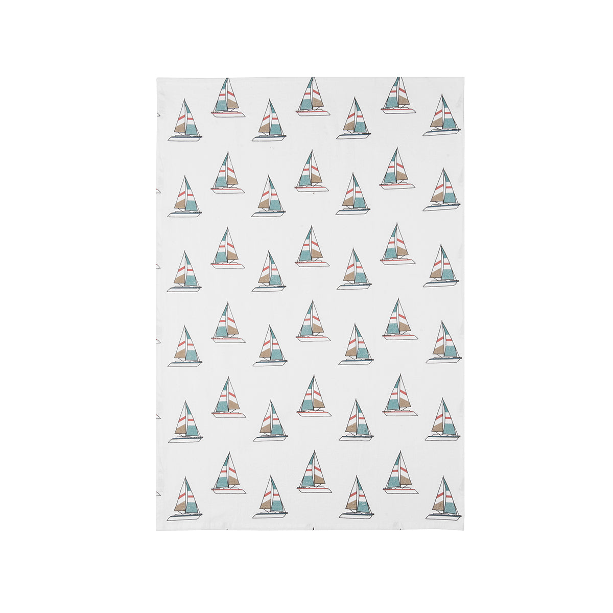 Sailboats Kitchen Towel