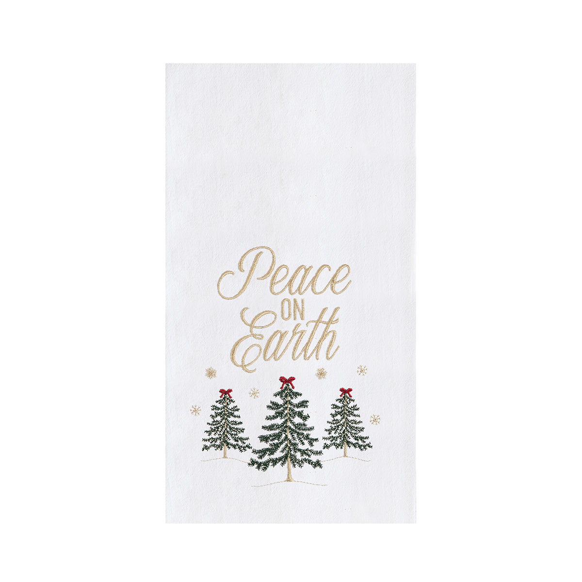 Peace On Earth Forest Kitchen Towel