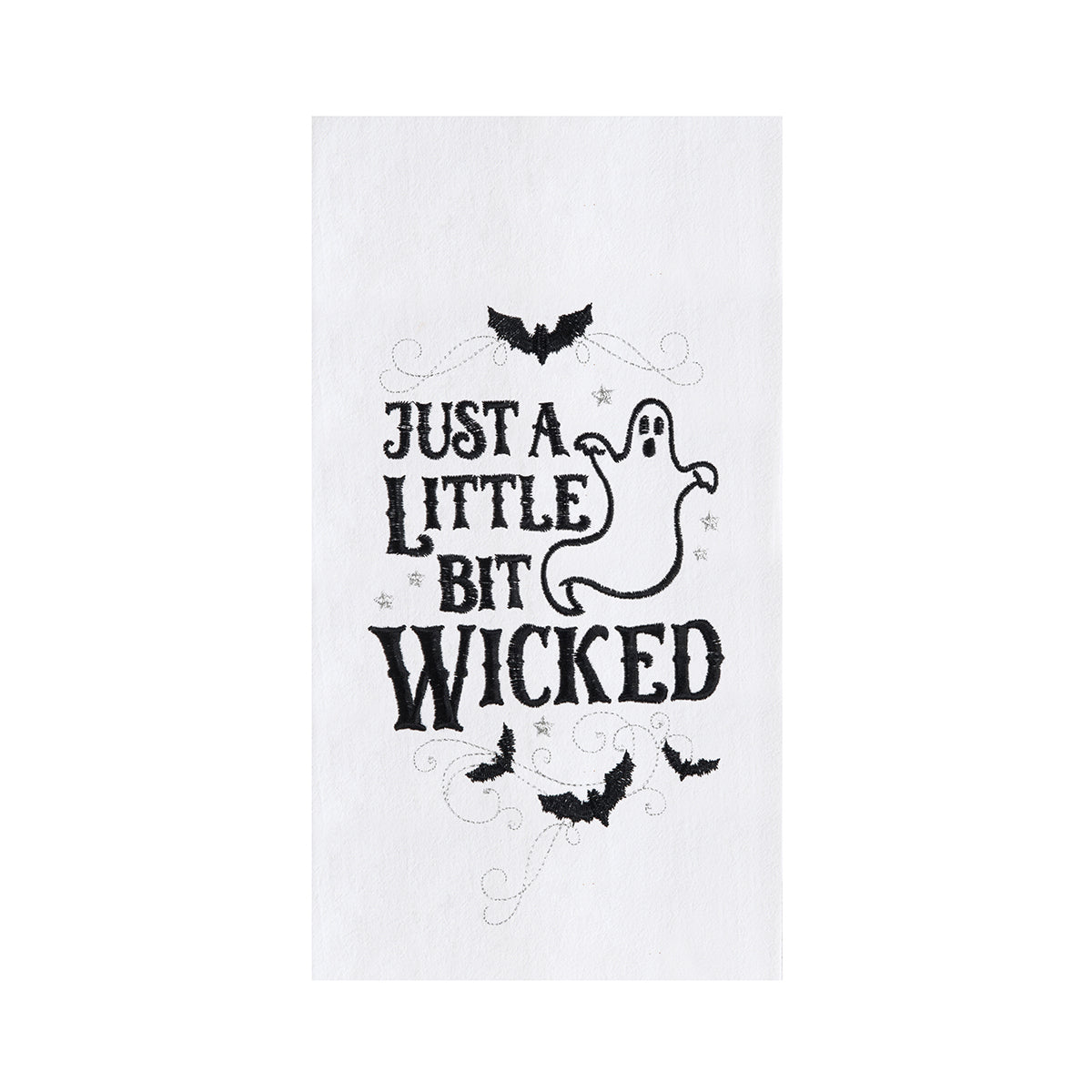 Little Bit Wicked Ghost Kitchen Towel