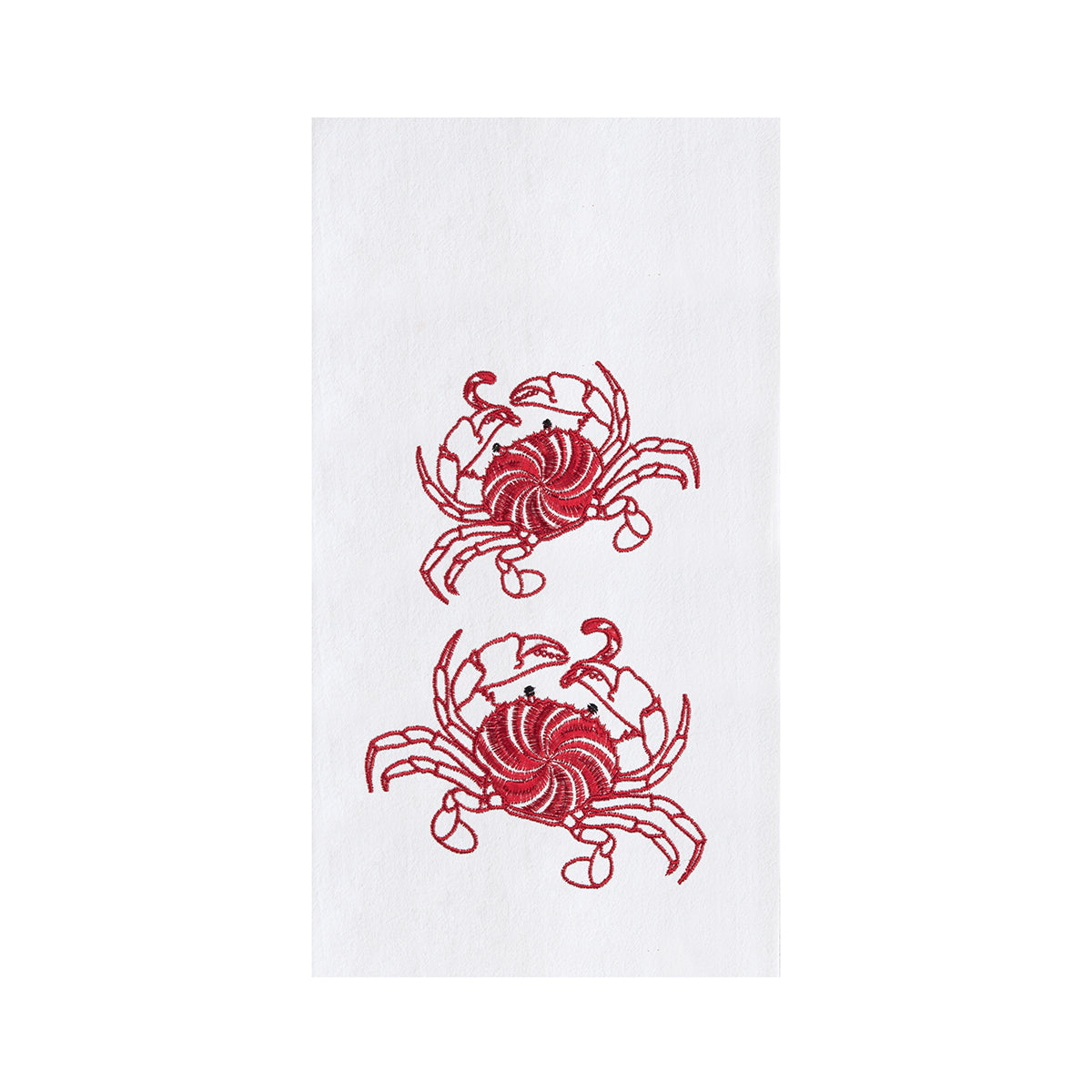 Peppermint Crabs Kitchen Towel