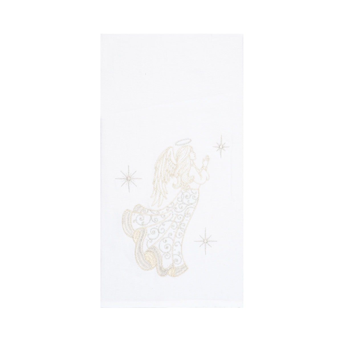 Champagne Praying Angel Kitchen Towel