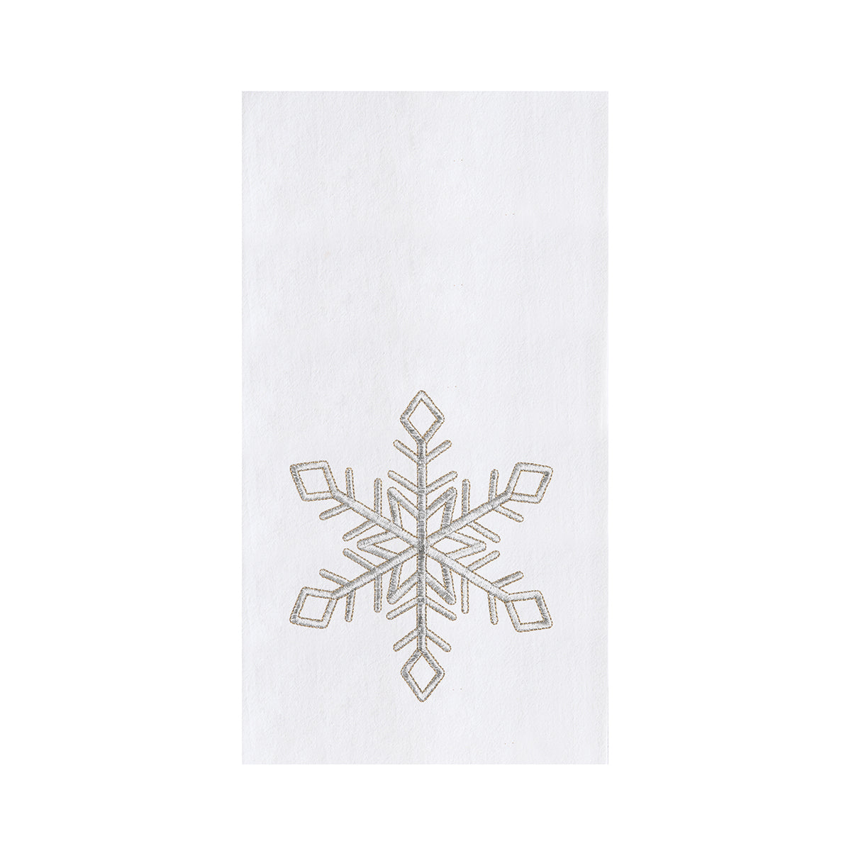 Champagne Snowflake Kitchen Towel
