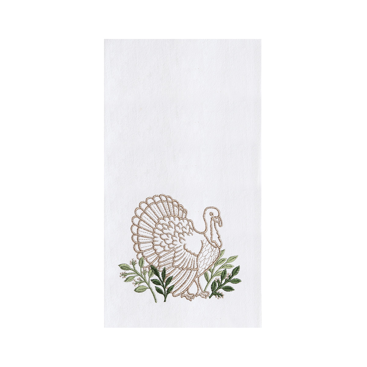 Botanical Turkey Kitchen Towel