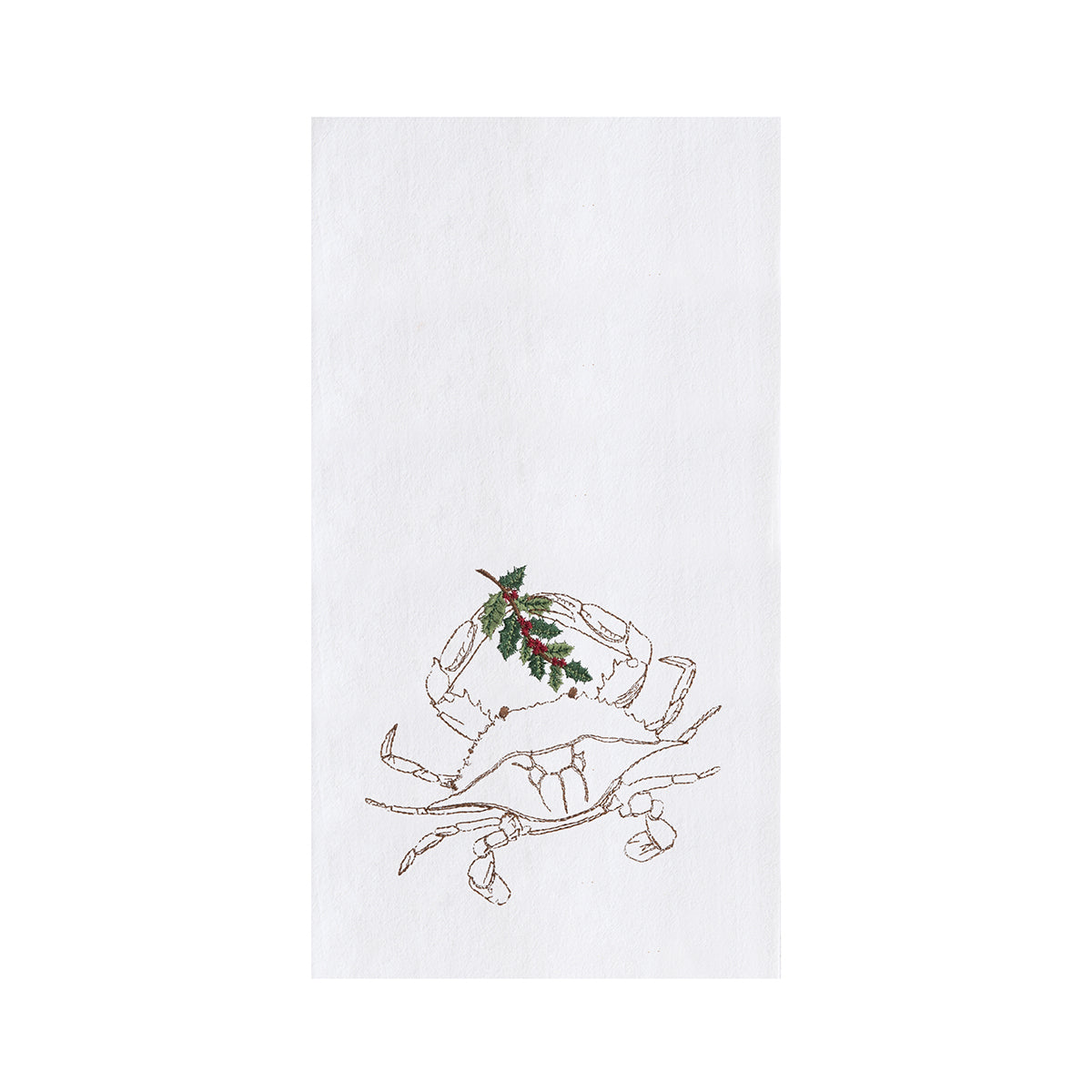 Sea Life Crab Kitchen Towel