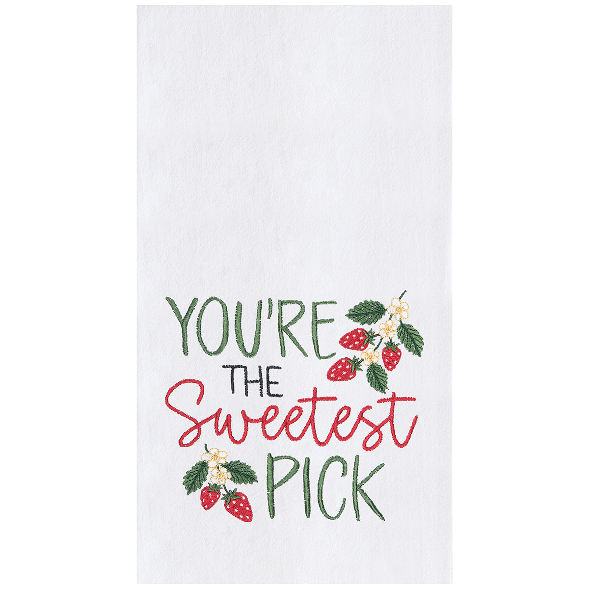 Sweetest Pick Strawberry Kitchen Towel