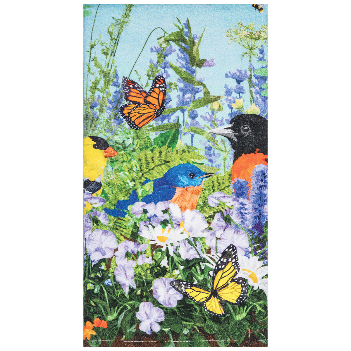Bird Garden Paradise Kitchen Towel