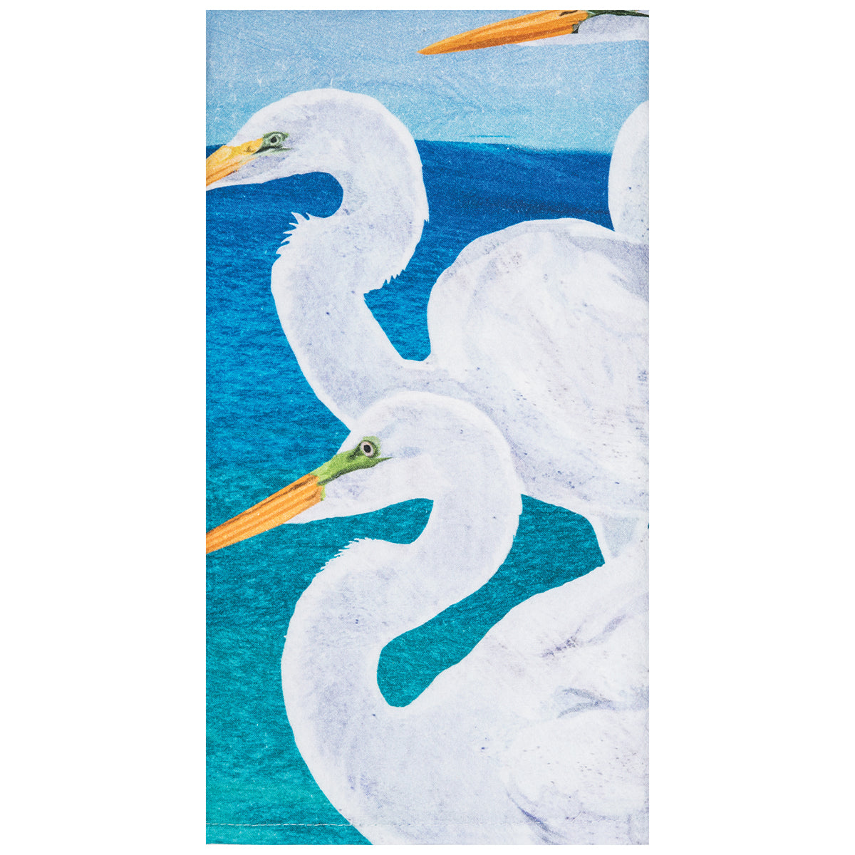 Egret Trio Kitchen Towel