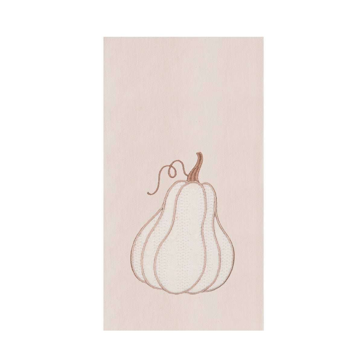 Cable-Knit Gourd Flour Sack Kitchen Towel