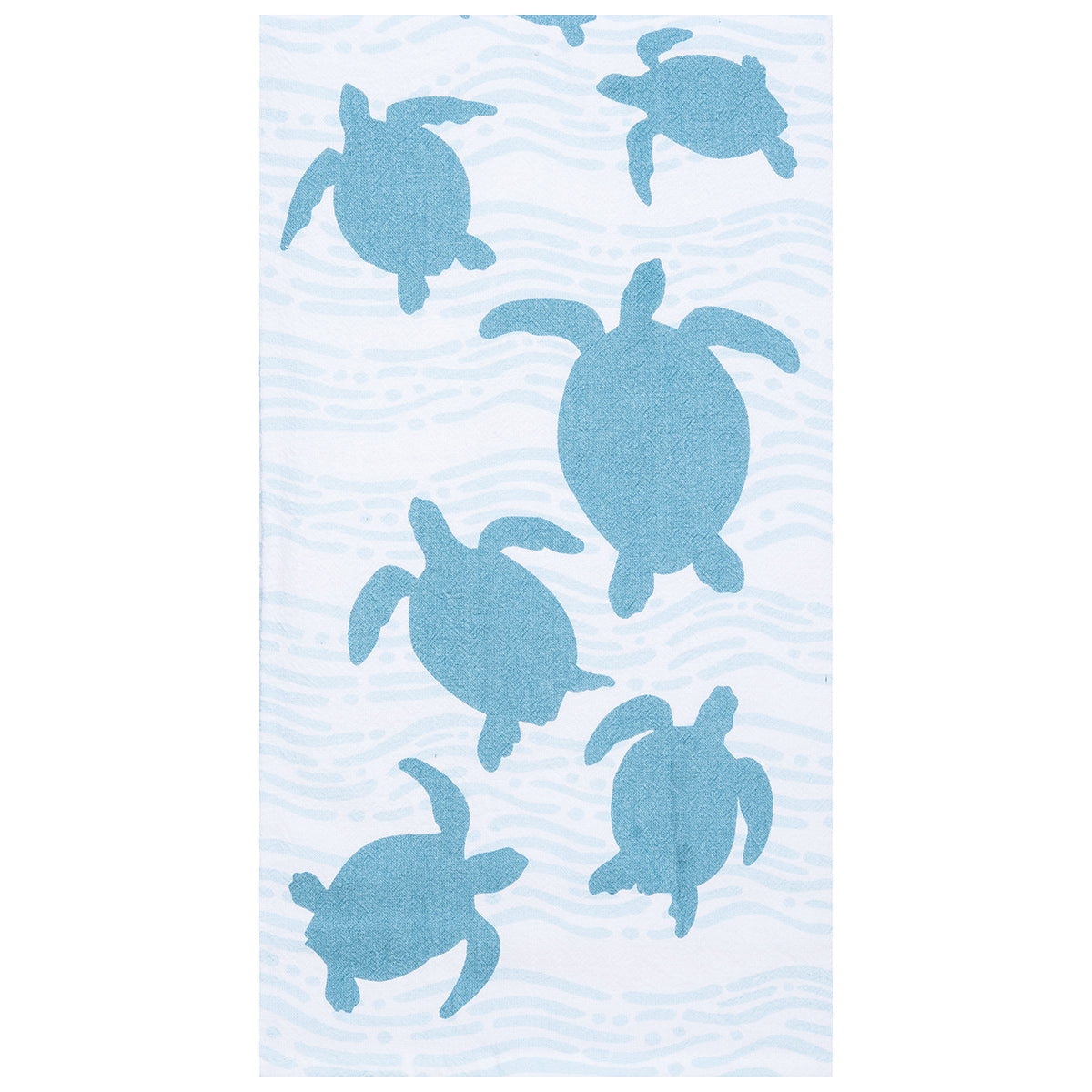 Turtle Wave Printed Kitchen Towel